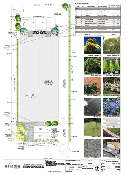 1 14 Turner Street, Bacchus Marsh - Landscape Plan