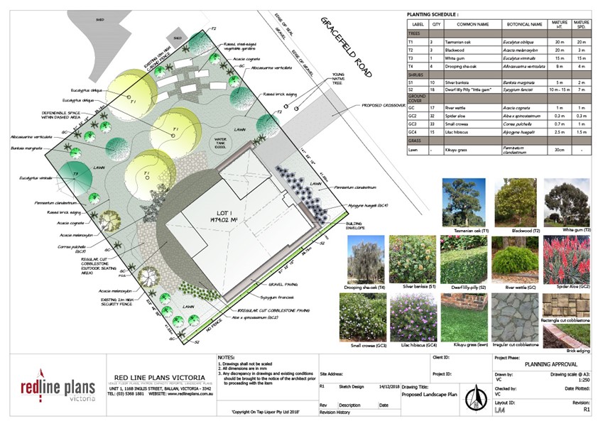 1 34 Gracefield Road, Brown Hill - Landscape Plan